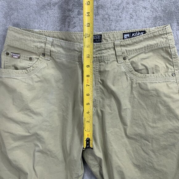 Kuhl Revolvr Pants Men's 36x32” Outdoor Hiking Gorpcore Beige Straight Leg *FLAW - Picture 11 of 16